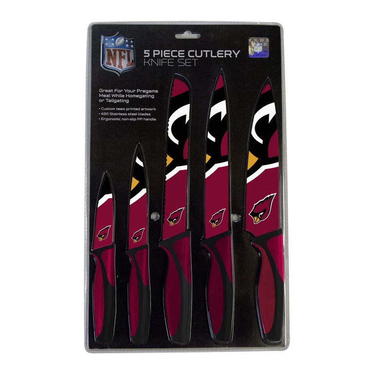 Arizona Cardinals Kitchen Knife Set - 5 Pack