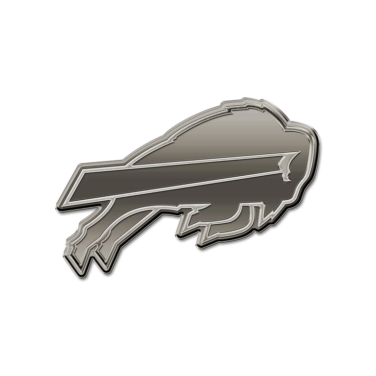 Buffalo Bills Silver Auto Emblem