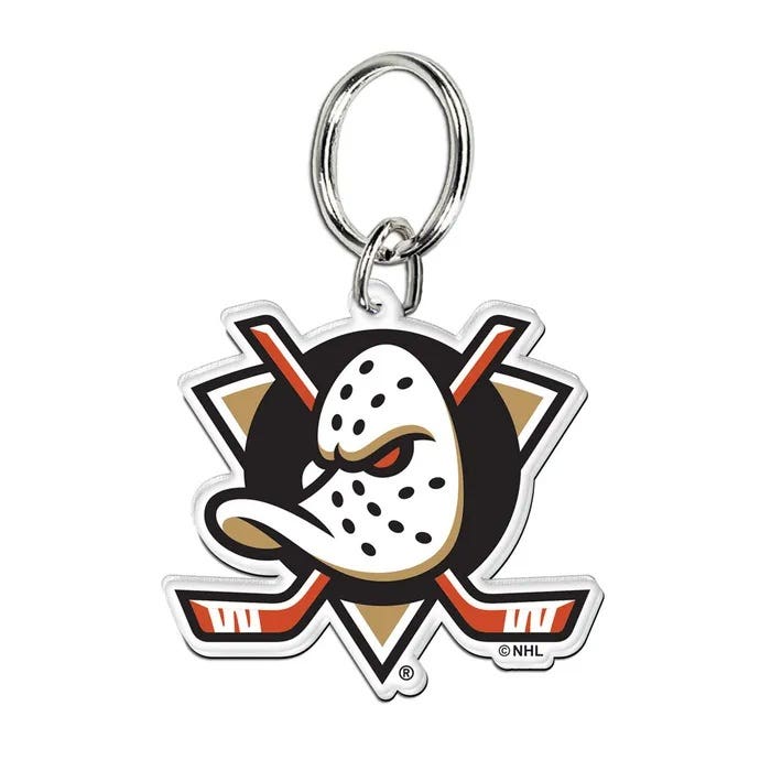 Anaheim Ducks Premium Acrylic Keychain